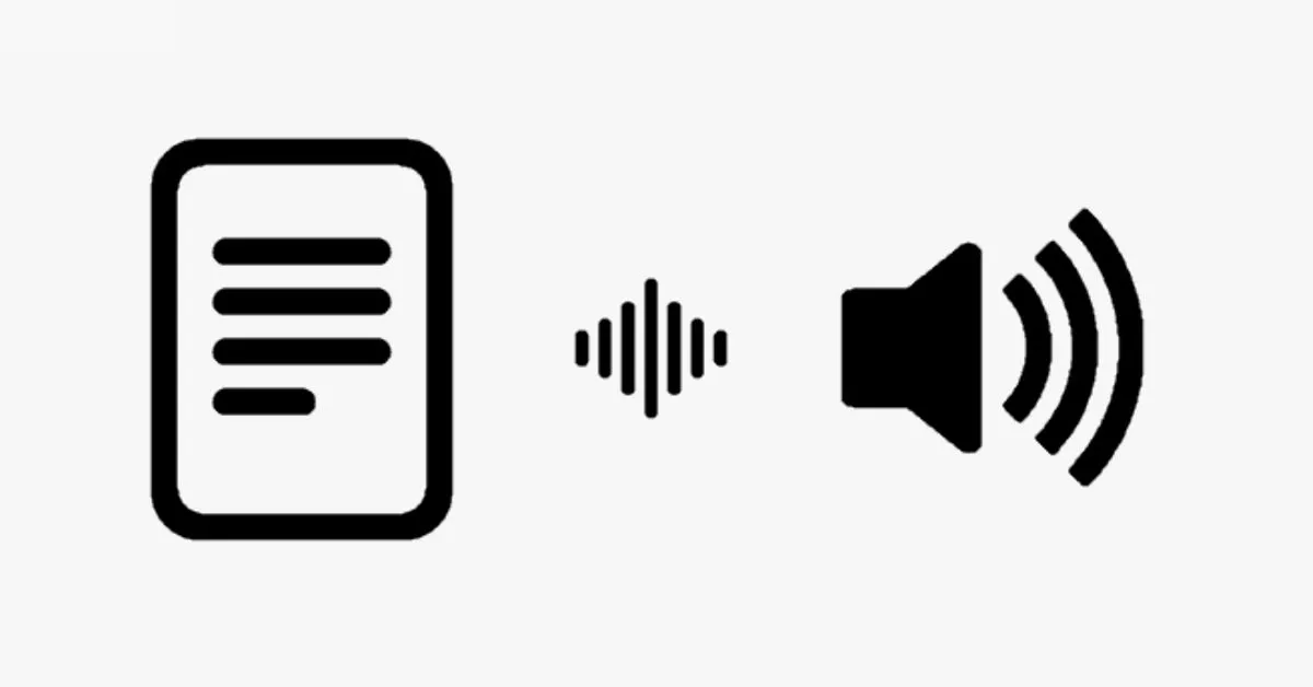 Текст в речь